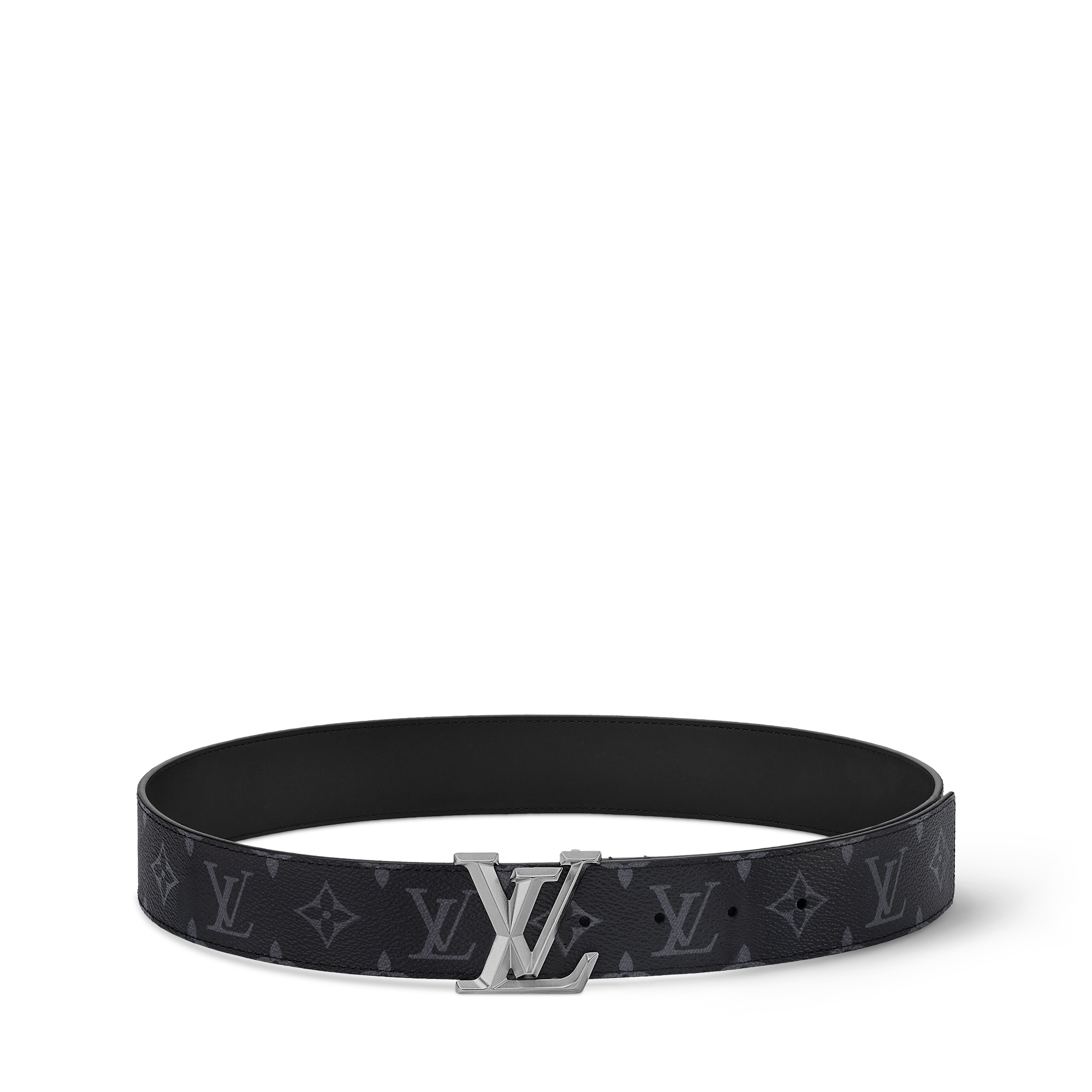 小物 Louis Vuitton / Monogram Belt / BLACK LV Pyramide 40mm Belt Monogram Eclipse Canvas - Accessories